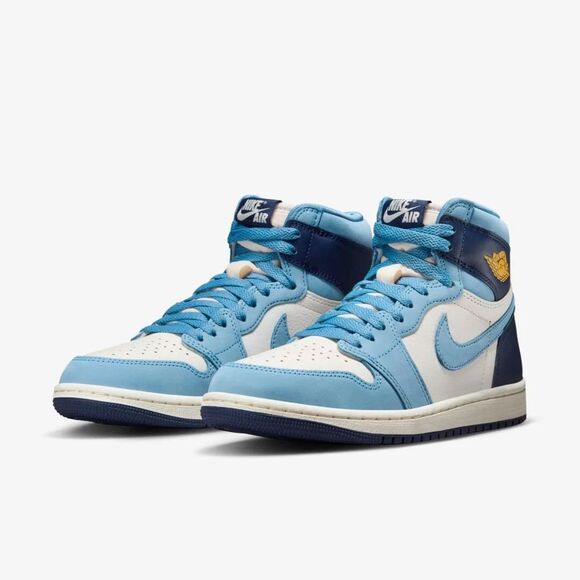 Air Jordan 1 Retro HI OG FD2596 400 University Blue  New Women's Size 7 - Picture 1 of 14